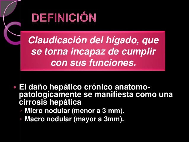 hepatopatia cronica